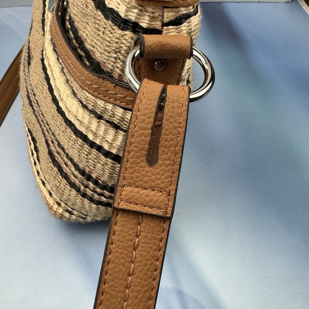 Rosetti Crossbody Womens Handbag Purse Adjustable Woven‎ Brown Earth Tones New - Picture 5 of 15